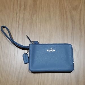 NWT Coach Double Zip Wristlet